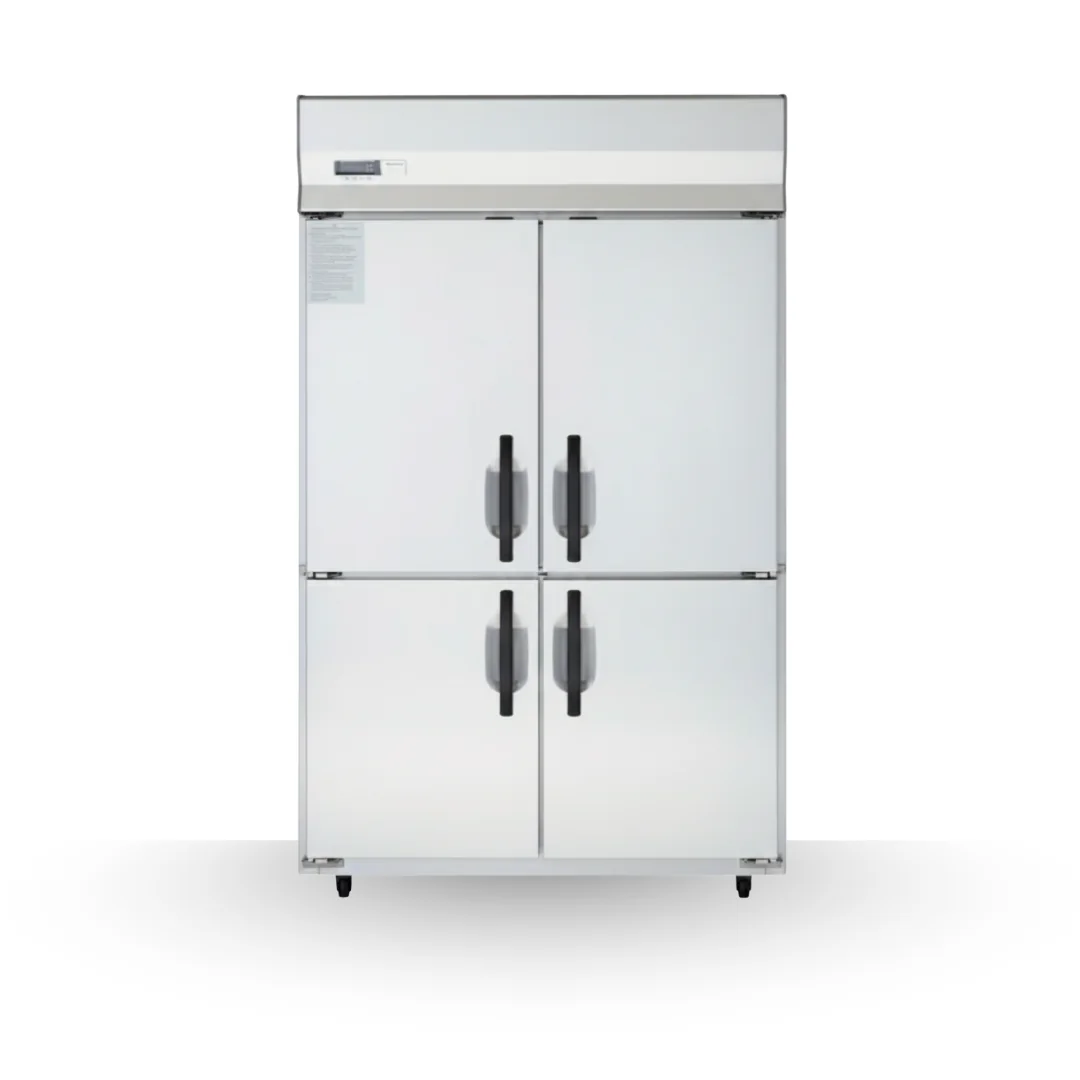 Upright 4 door commercial refrigerator