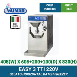 Easy 3 TTi 220V Valmar Horizontal Batch Freezer | TY Innovations