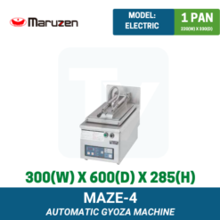 MAZE-4 Maruzen Automatic Electric Tabletop Gyoza Grill Machine | Ty Innovations