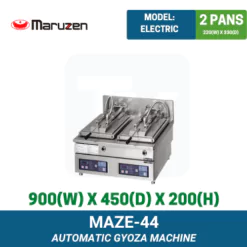 MAZE-44 Maruzen Automatic Electric Tabletop Gyoza Grill Machine | Ty Innovations