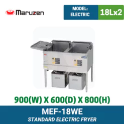 MEF-18WE Maruzen Electric Deep Fryer | Ty Innovations