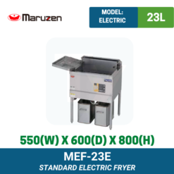 MEF-23E Maruzen Electric Deep Fryer | Ty Innovations