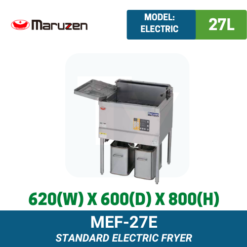 MEF-27E Maruzen Electric Deep Fryer | Ty Innovations