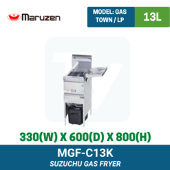 MGF-C13K Maruzen Gas Deep Fryer | Ty Innovations