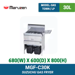 MGF-C30K Maruzen Gas Deep Fryer | Ty Innovations
