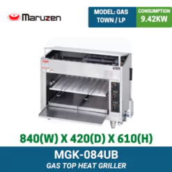 MGK-084UB Maruzen Gas Top Heat Griller | Ty Innovations