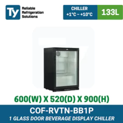 COF-RVTN-BB1P COF Undercounter Display Chiller | TY Innovations