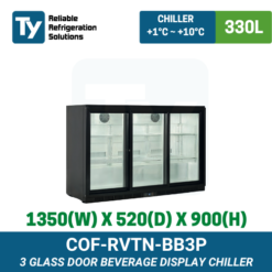 COF-RVTN-BB3P COF Undercounter Display Chiller | TY Innovations