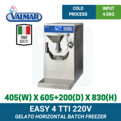 Easy 4 TTi 220V Valmar Horizontal Batch Freezer | TY Innovations