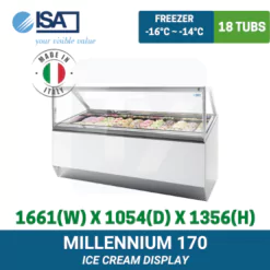 MILLENNIUM 170 ISA Ice Cream Display | TY Innovations
