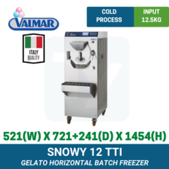Snowy 12 TTi Valmar Horizontal Batch Freezer | TY Innovations