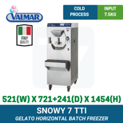 Snowy 7 TTi Valmar Horizontal Batch Freezer | TY Innovations