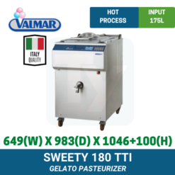 Sweety 180 TTi Valmar Pasteurizer | TY Innovations