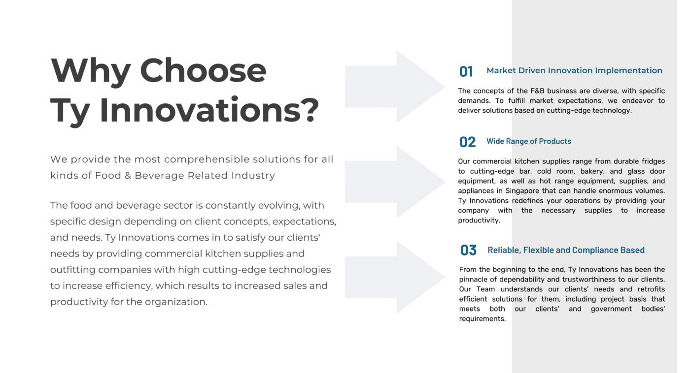 About Us | Ty Innovations Singapore Commercial Refrigeration Provider