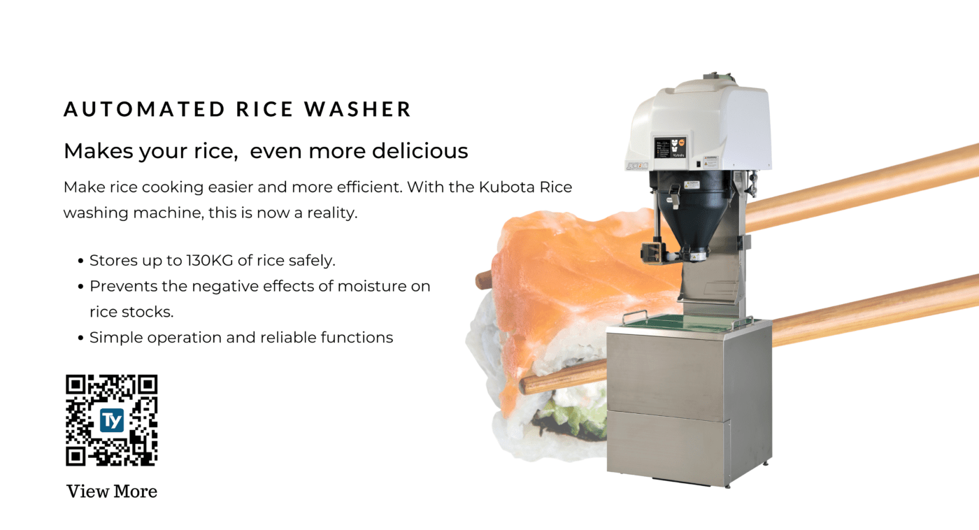 Automated Sushi Rice Washer | Ty