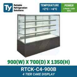 RTCK-C4-900B Ty Cake Case Display | TY Innovations