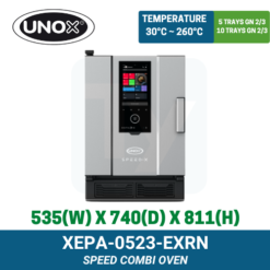 XEPA-0523-EXRN Unox Speed Combi Oven | TY Innovations