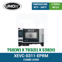XEVC-0311-EPRM UNOX CHEFTOP Combi Oven | TY Innovations