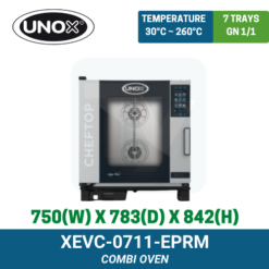XEVC-0711-EPRM UNOX CHEFTOP Combi Oven | TY Innovations