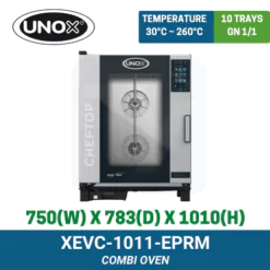 XEVC-1011-EPRM UNOX CHEFTOP Combi Oven | TY Innovations