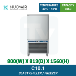 C10.1 Nuovair Compact Line Blast Chiller/Freezer | TY Innovations