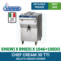 Chef Cream 30 TTi Valmar Cream Cooker | TY Innovations