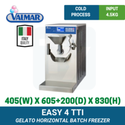Easy 4 TTi Valmar Horizontal Batch Freezer | TY Innovations