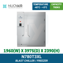 N780T3XL Nuovair Industry Line Blast Chiller/Freezer | TY Innovations