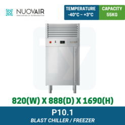 P10.1 Nuovair Power Line Blast Chiller/Freezer | TY Innovations