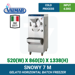 Snowy 7 M Valmar Horizontal Batch Freezer | TY Innovations