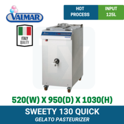 Sweety 130 Quick Valmar Pasteurizer | TY Innovations