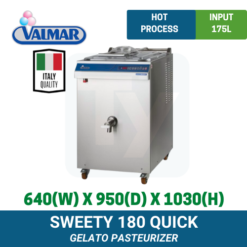 Sweety 180 Quick Valmar Pasteurizer | TY Innovations