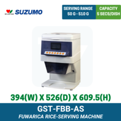 GST-FBB-AS Suzumo Fuwarica Rice-Serving Machine | TY Innovations