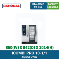iCombi Pro 10-1/1 Rational Combi Oven | TY Innovations