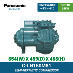 C-LN150M81 Panasonic Semi-Hermetic Compressor | Ty Innovations