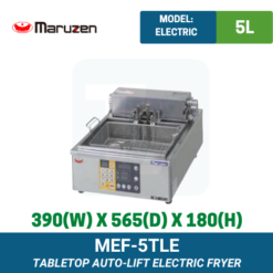 MEF-5TLE Maruzen Electric Fryer | Ty Innovations