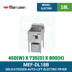 MEF-DL18B Maruzen Electric Fryer | Ty Innovations