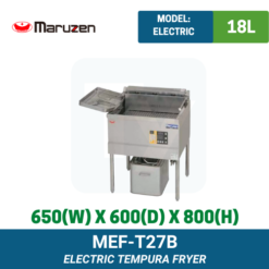 MEF-T27B Maruzen Electric Fryer | Ty Innovations