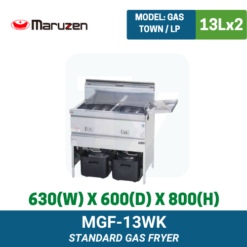 MGF-13WK Maruzen Gas Fryer | Ty Innovations