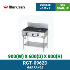 RGT-0962D Maruzen Gas Range | Ty Innovations